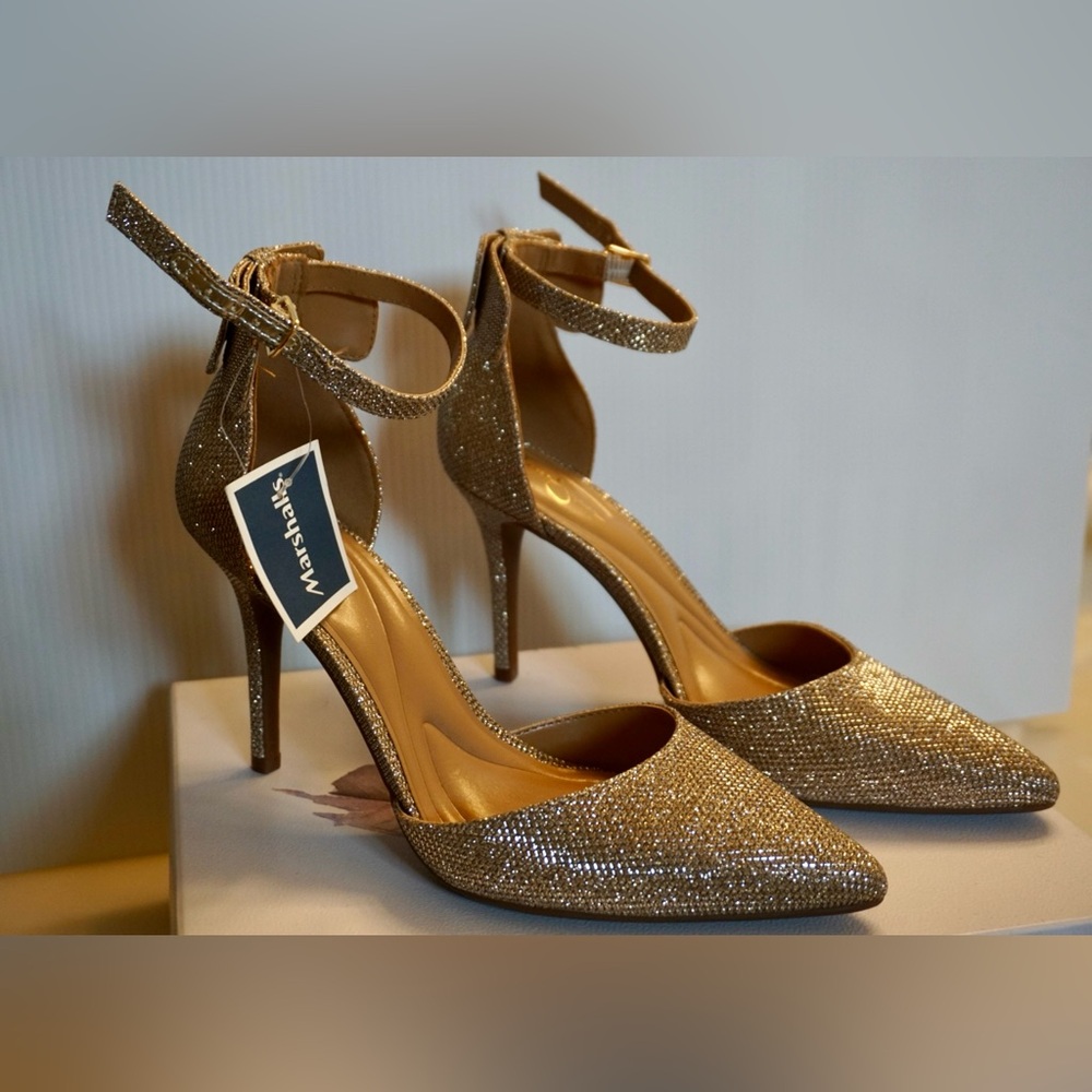 Gold Jessica Simpson Heels